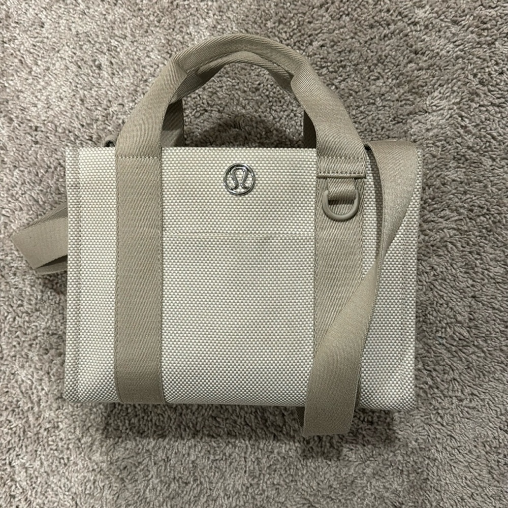 Lululemon canvas mini bag